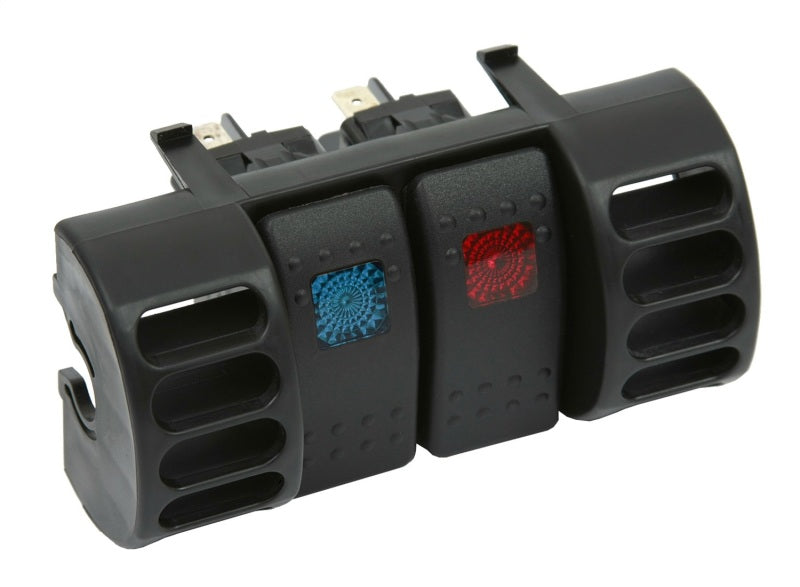 Daystar 1984-2001 Jeep Cherokee XJ 2WD/4WD - Air Vent Switch Panel (Includes Blue & Red Switches)