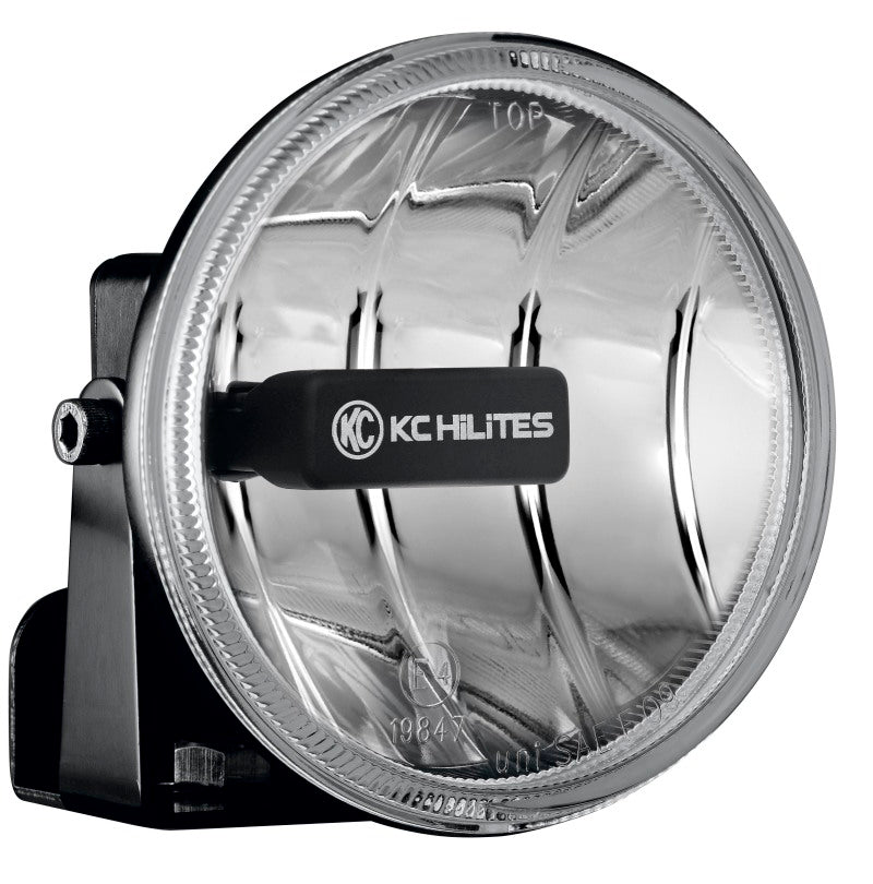 KC HiLiTES 4in. Gravity G4 LED Light 10w SAE/ECE Clear Fog Beam (Single)