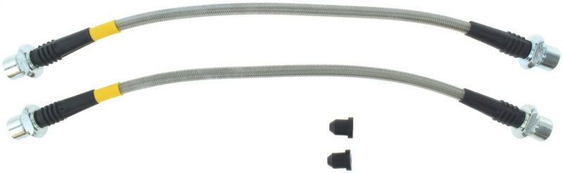 StopTech 08-12 Toyota Sequoia/07-12 Tundra Front Stainless Steel Brake Lines