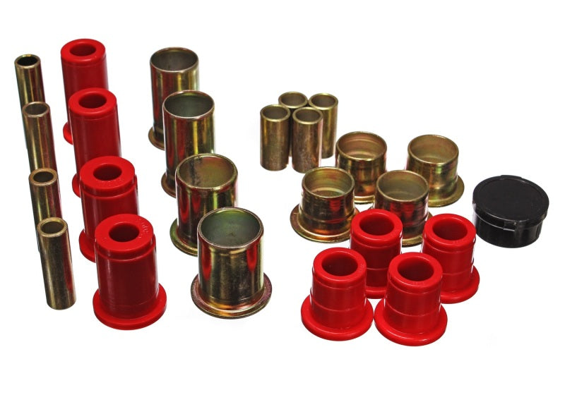 Energy Suspension 82-04 Ford Blazer/S10/S15 PickUp 2WD Red Front Control Arm Bushing Set