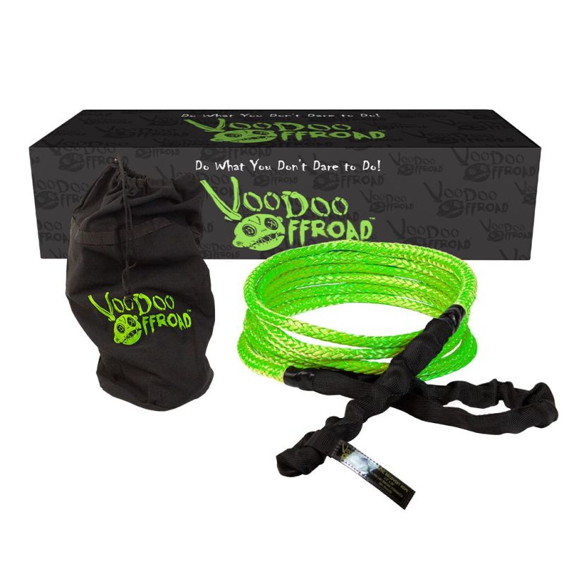 Voodoo Offroad 2.0 Santeria Series 1/2in x 20 ft Kinetic Recovery Rope for UTV - Green