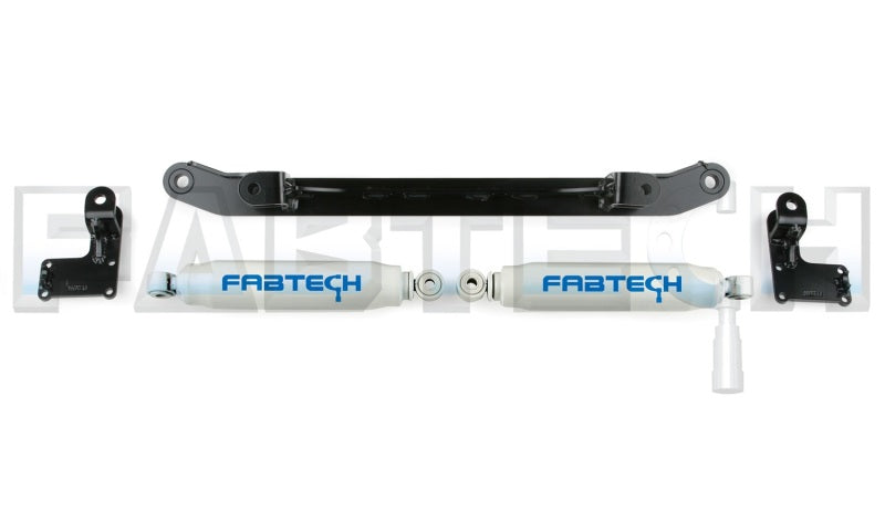 Fabtech 05-21 Ford F250/350 4WD Dual Performance Steering Stabilizer - Opposing Style